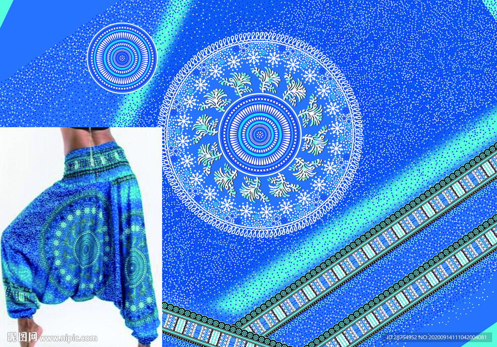 服装设计 高清花色