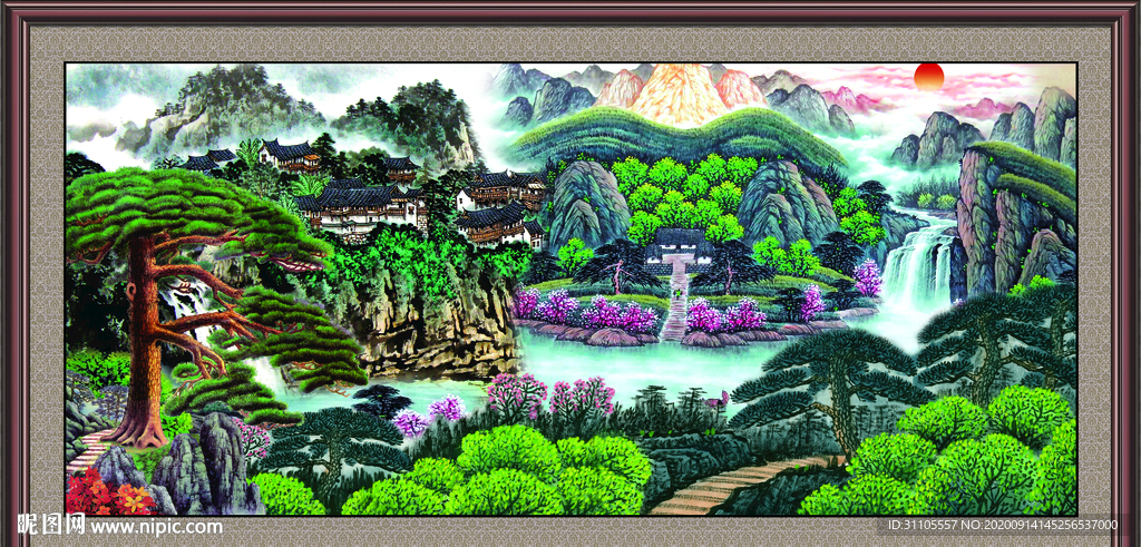 山水画