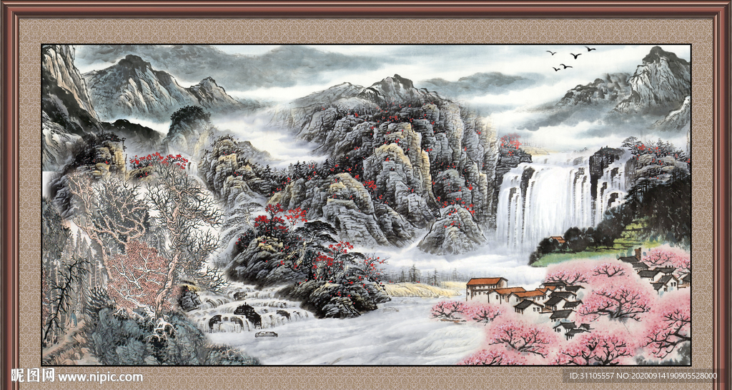 国画山水