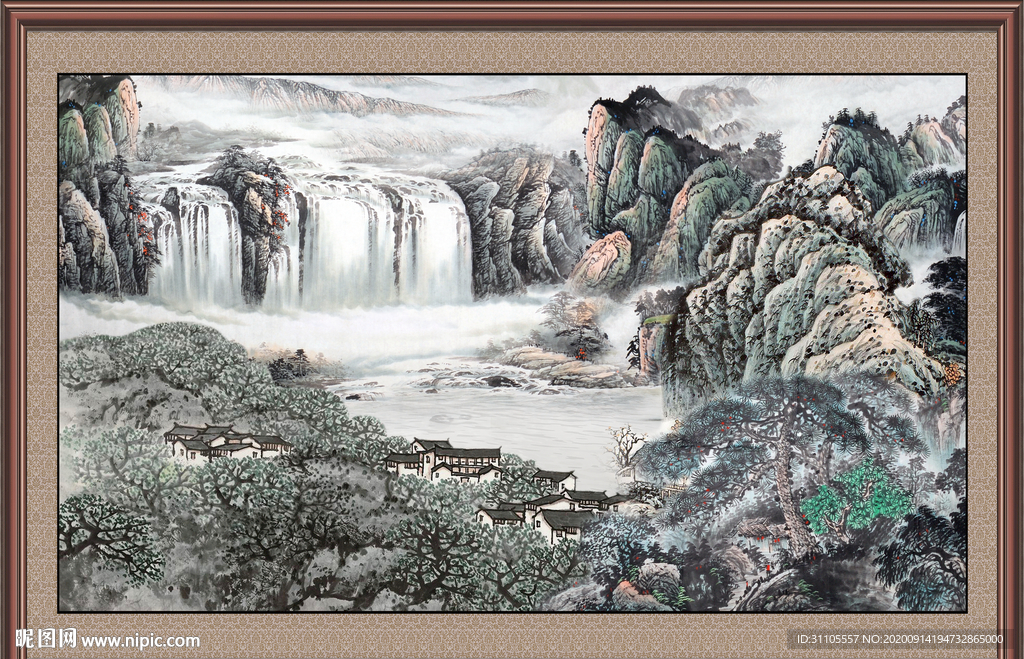 国画山水
