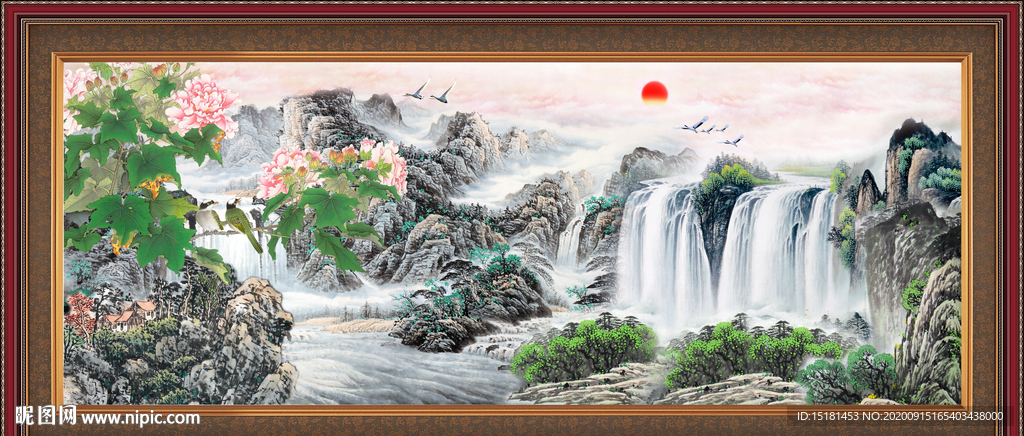 山水风景图