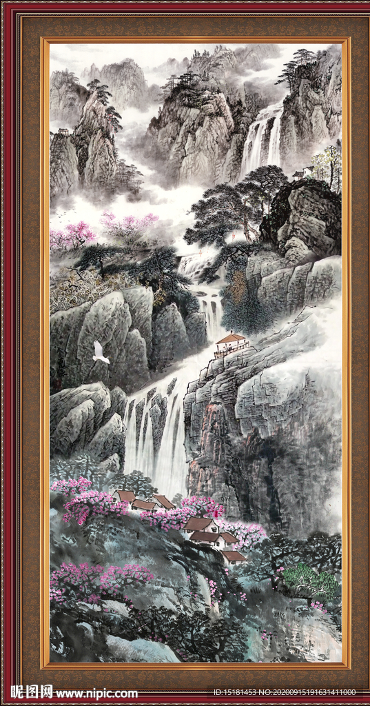 山水风景图