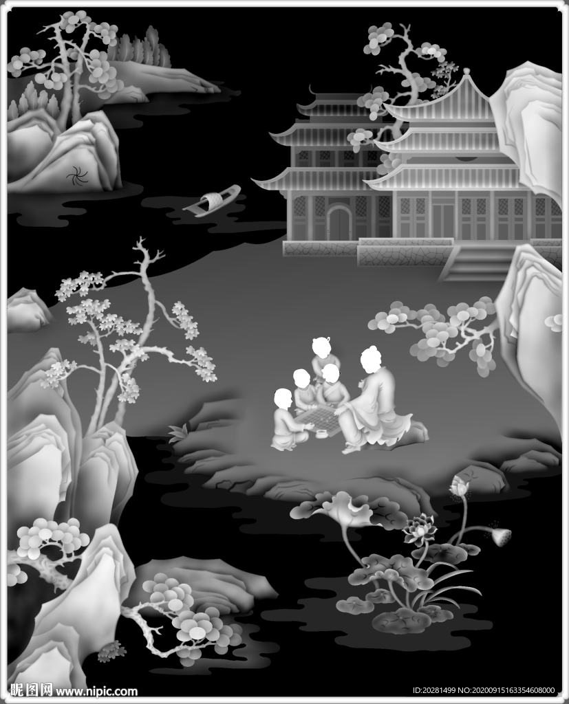 山水人物