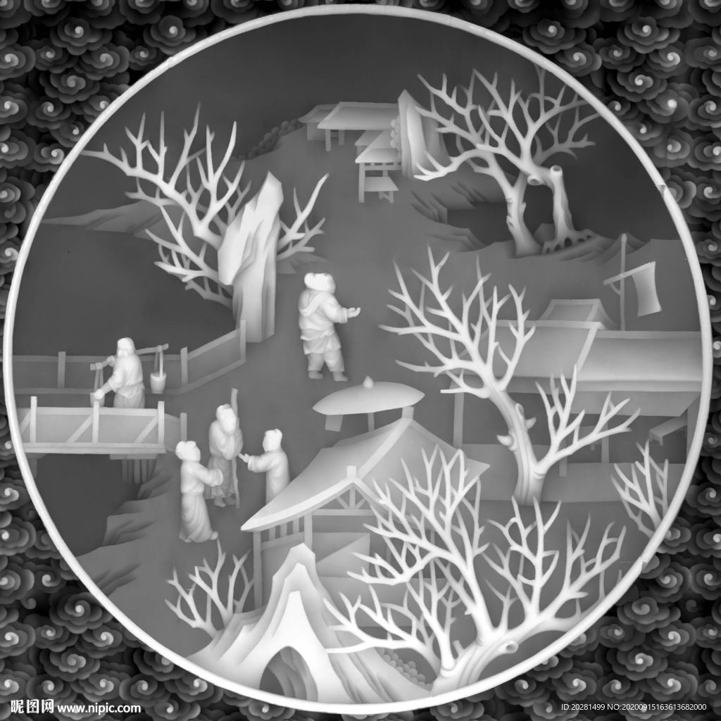 山水人物