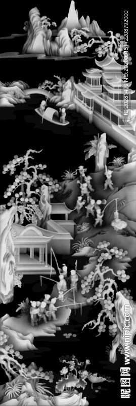 山水人物