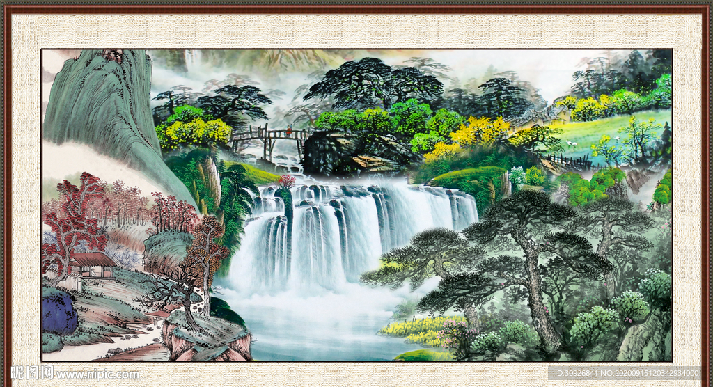 新中式 古画