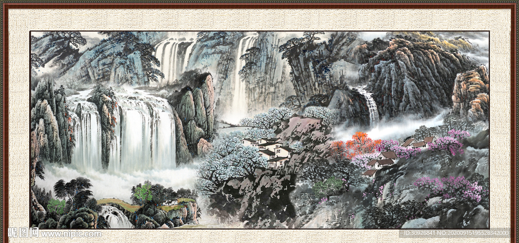客厅风景画