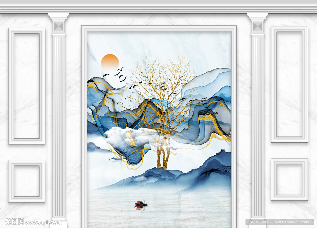 集成墙板背景墙