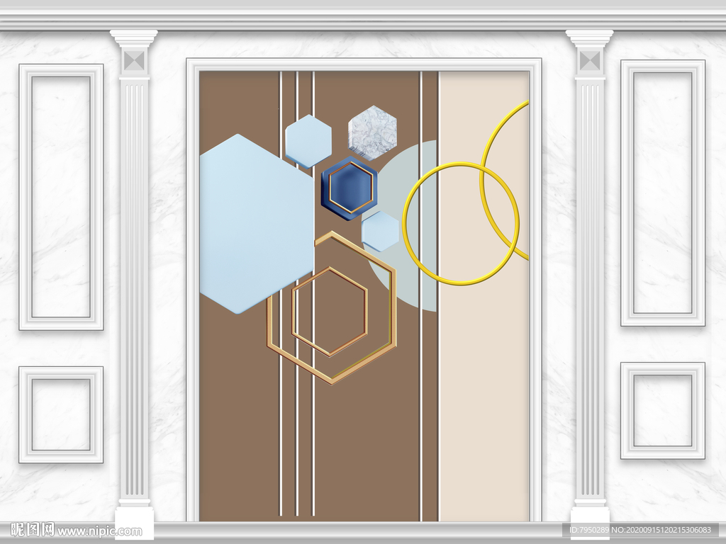 集成墙板背景墙