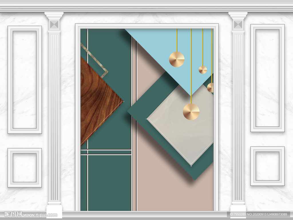 集成墙板背景墙