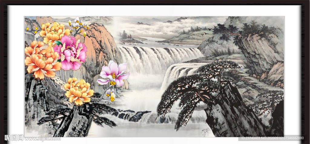 牡丹花开富贵