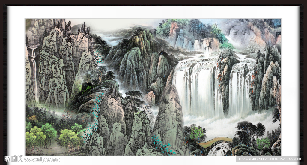山水装饰画