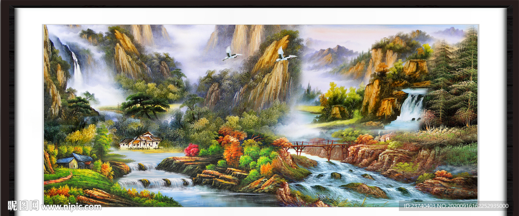 油画风景