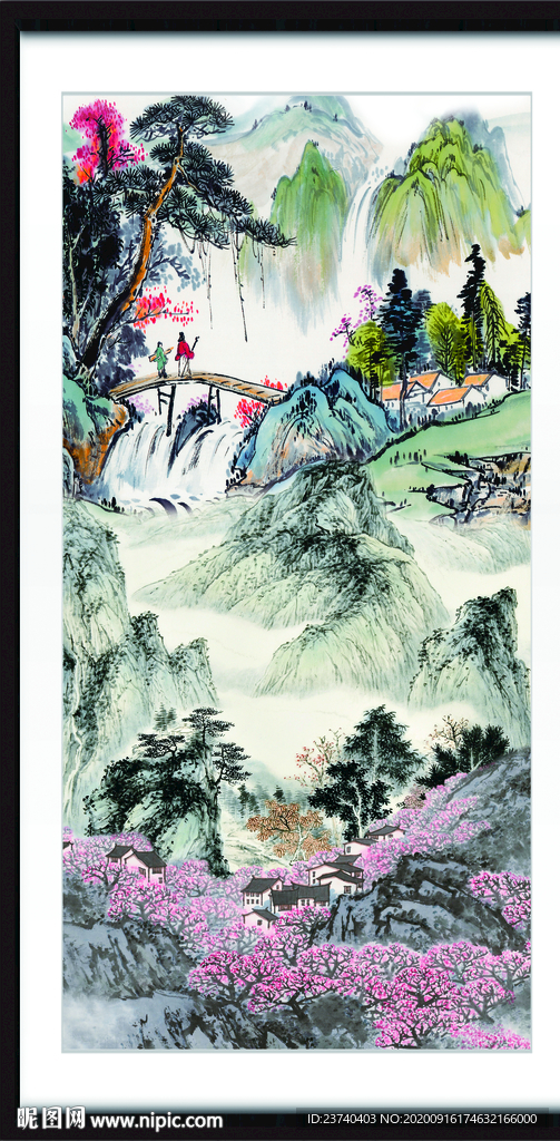 山水装饰画