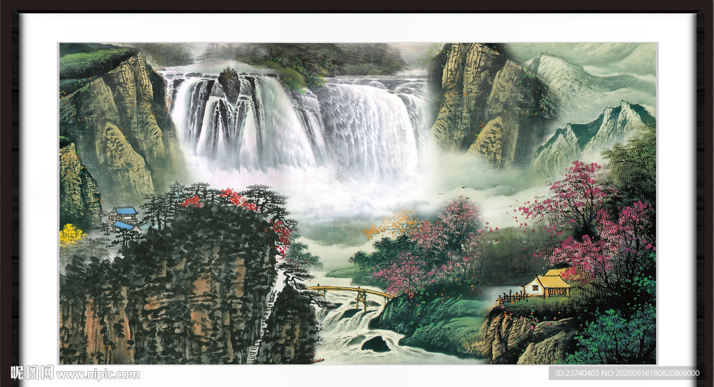 山水装饰画