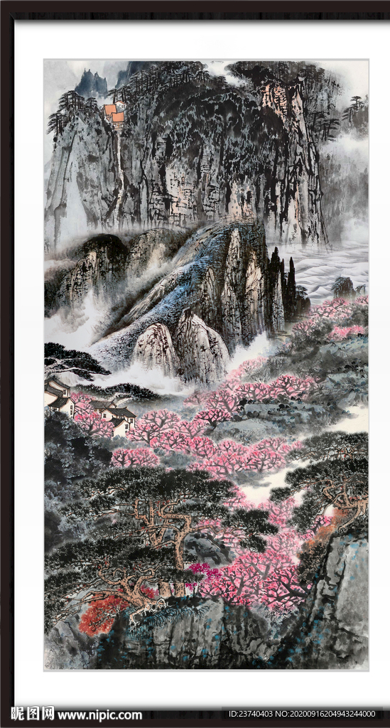 中国画山水