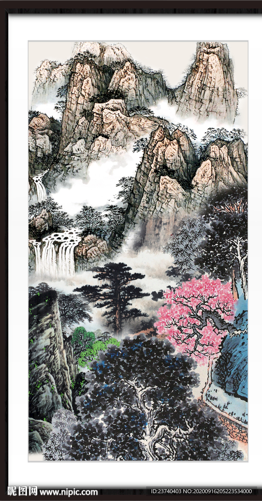 中国画山水