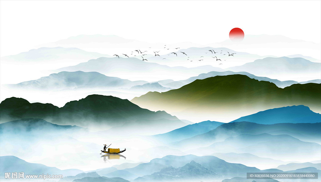山水
