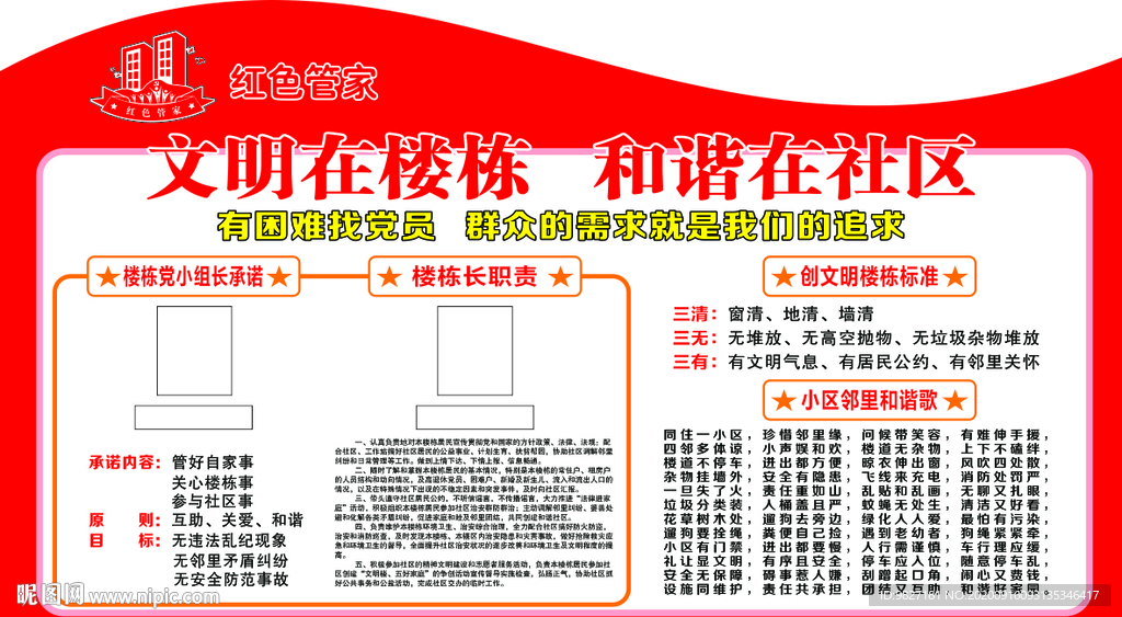 文明楼栋牌
