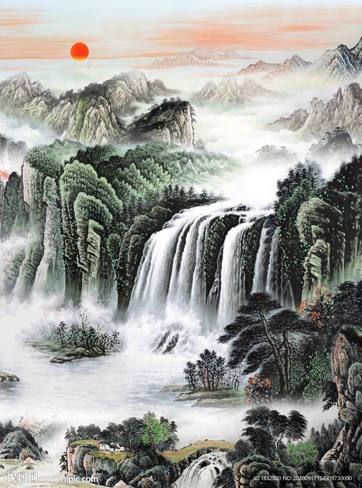 旭日东升