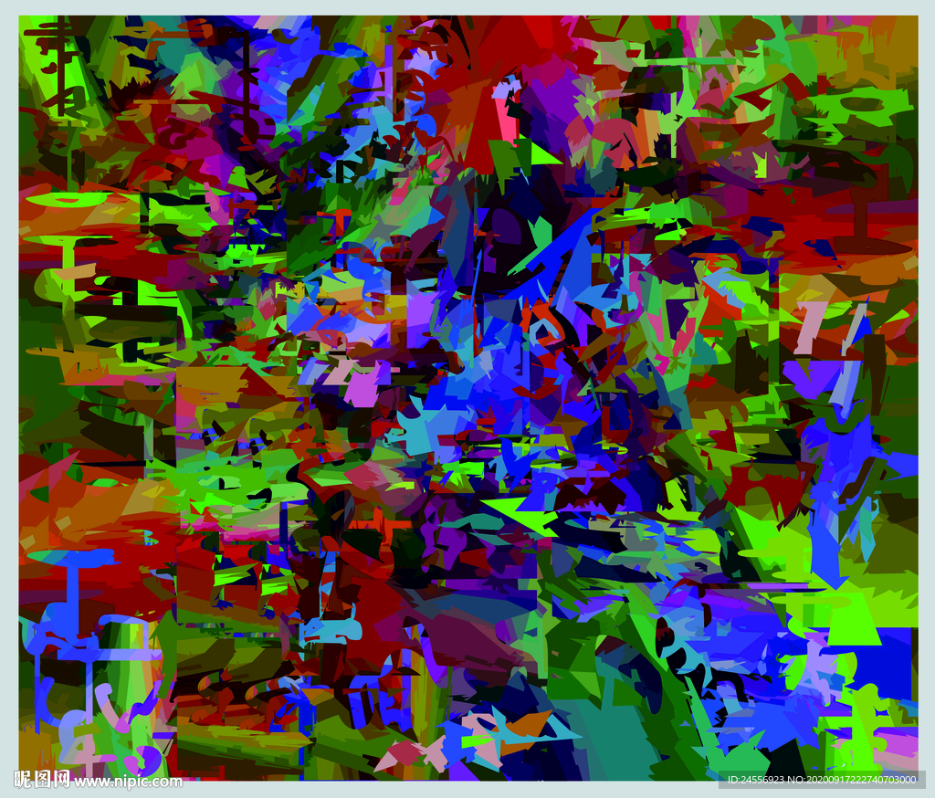 抽象油画抽象装饰画