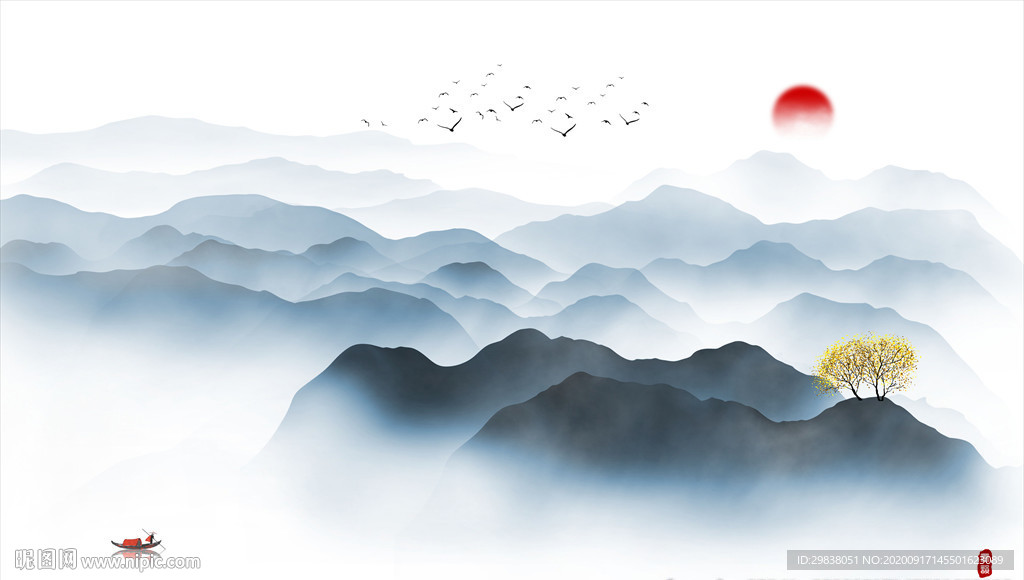 山水画