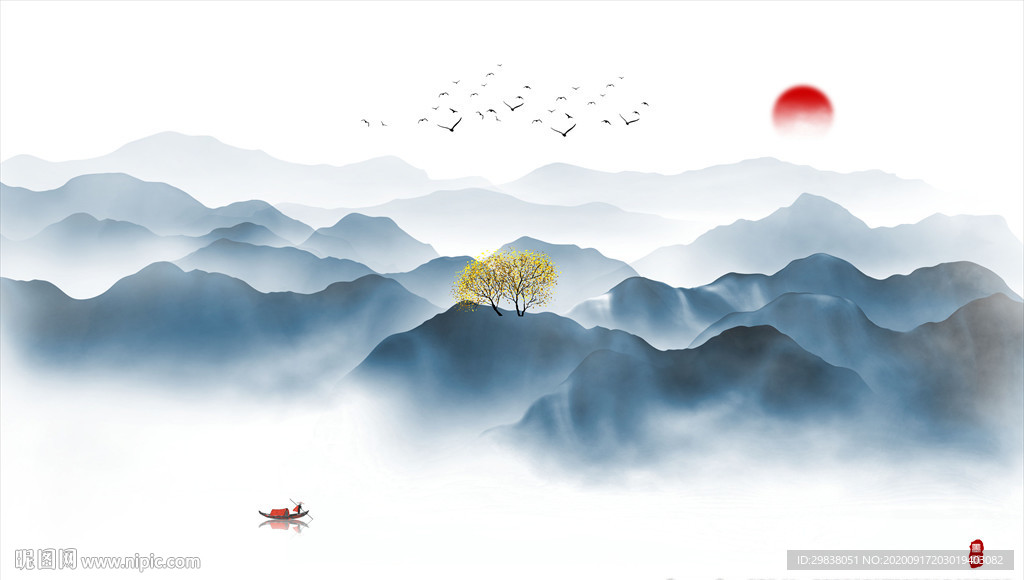 水墨装饰画