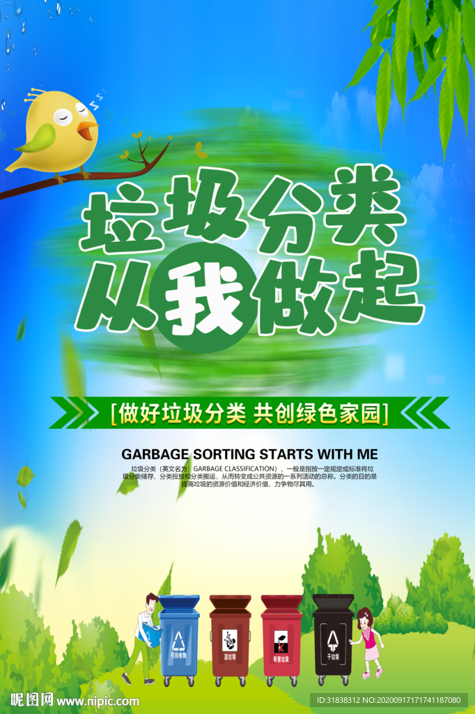垃圾分类海报