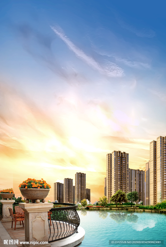 地产园林效果图