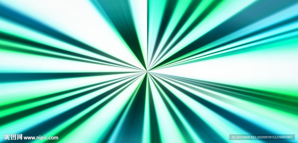 绿色发散背景