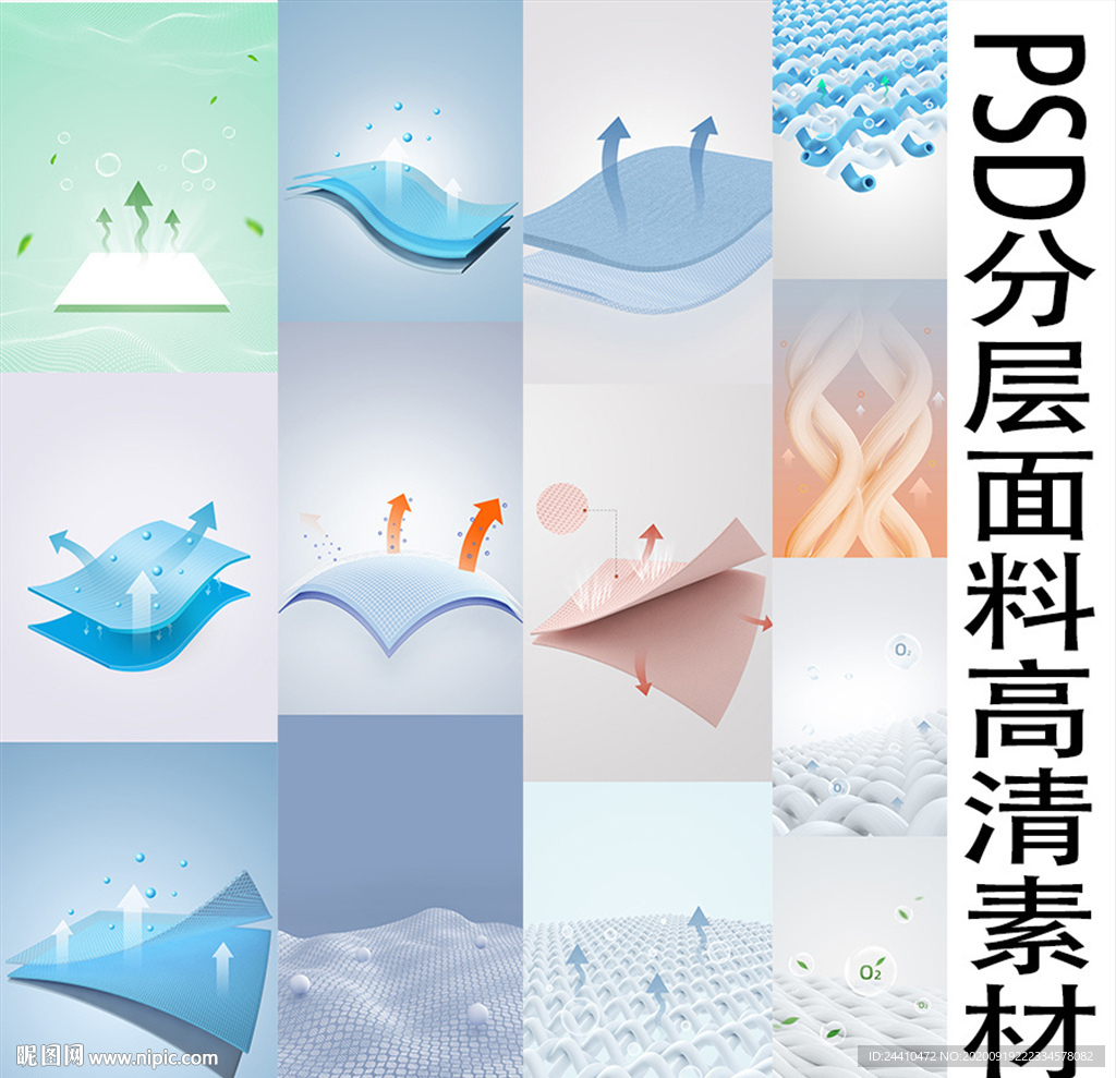 衣服面料成分素材