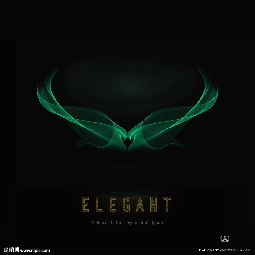 新中式装饰画飘逸丝滑线条