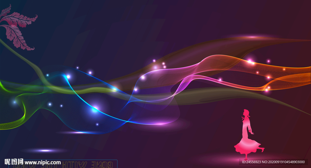 新中式油画风景山水画意境山水画