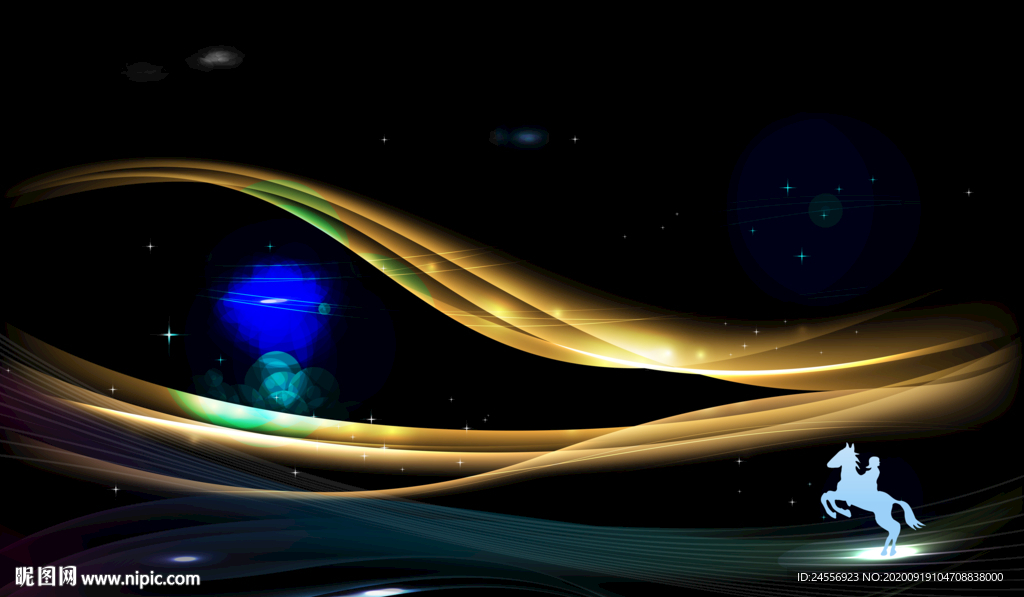 新中式油画风景山水画意境山水画