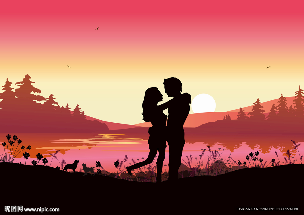 新中式山水画意境山水画油画风景