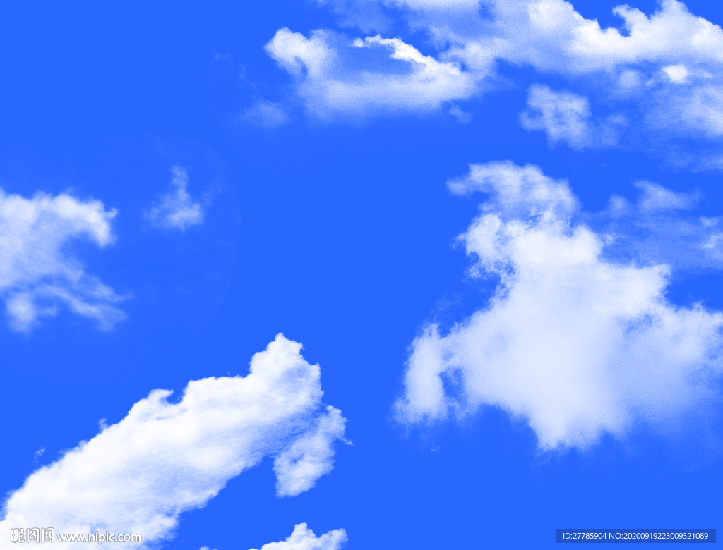蓝天白云