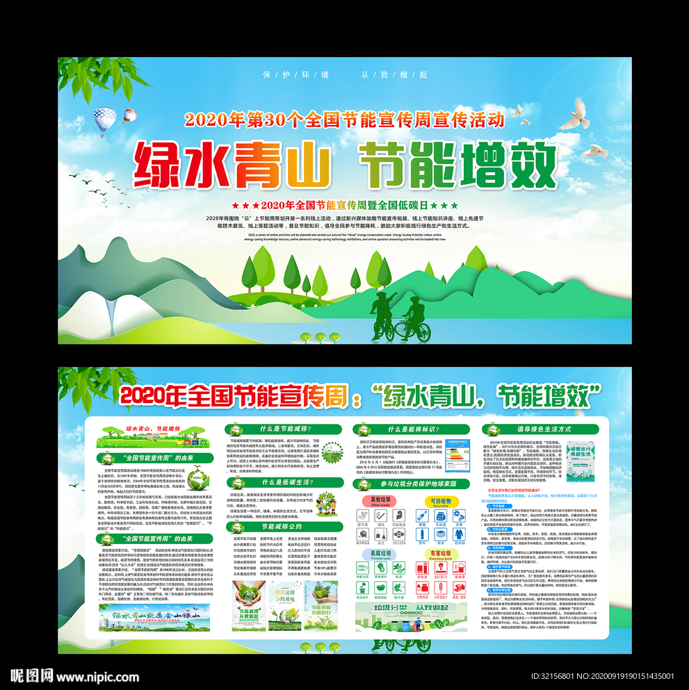 环保展板