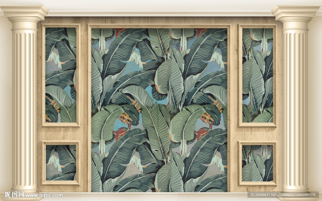 轻奢护墙板背景墙