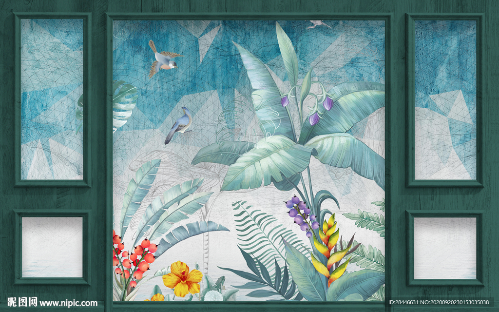 轻奢护墙板背景墙