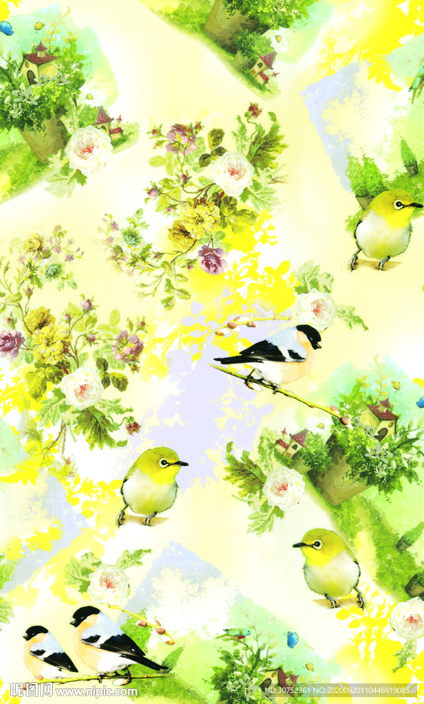 鸟花