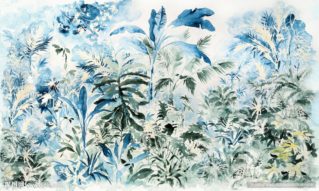 植物背景壁纸图案