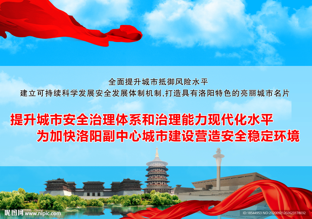 文明城市创建海报