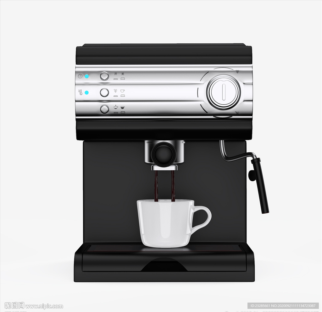 咖啡机C4D建模KS渲染工程