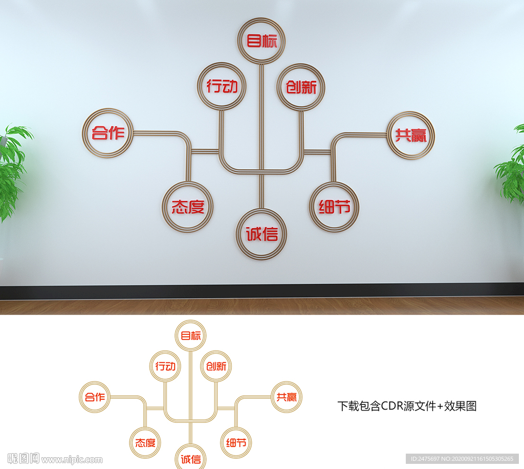 办公室文化墙