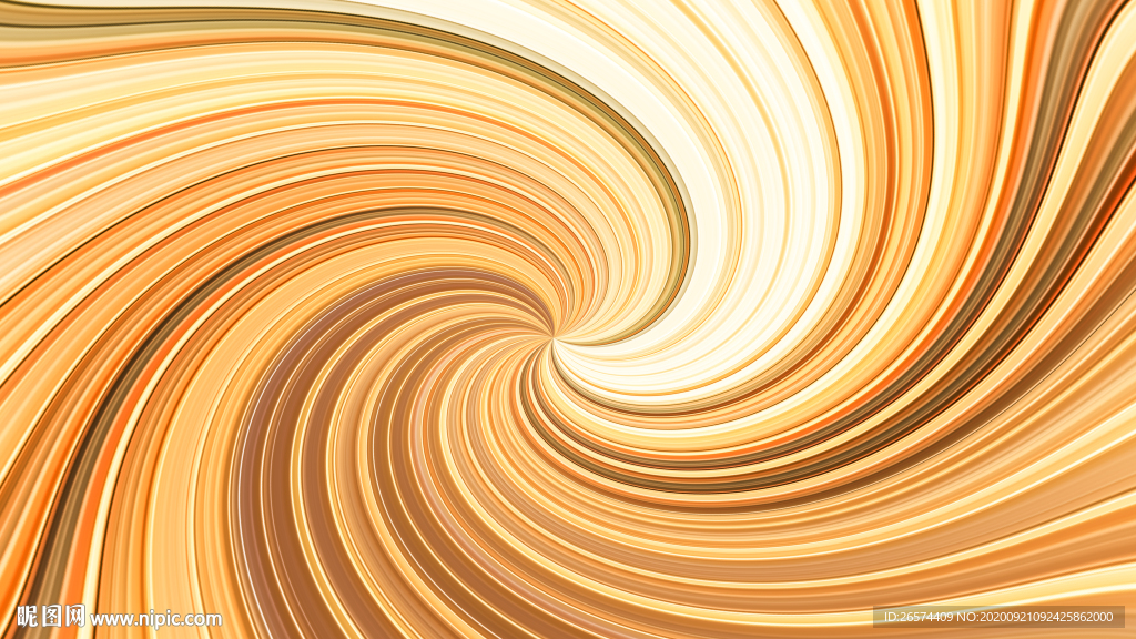 黄色抽象扭曲背景