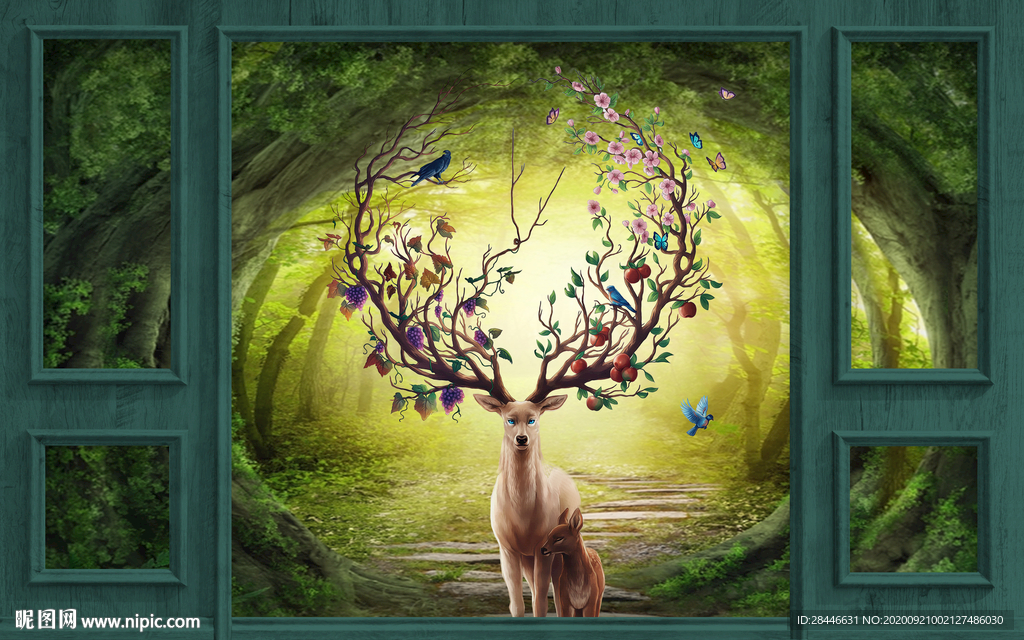 轻奢护墙板背景墙