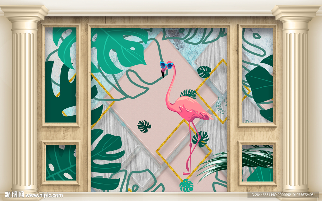 轻奢护墙板背景墙