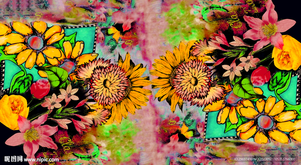 定位花