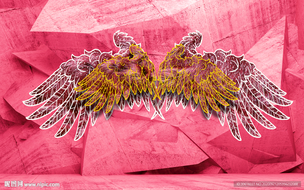 网红拍照北欧背景墙