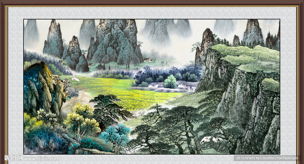国画山水